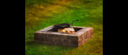 ROCHESTER VICTORIAN SQUARE  FIRE PIT CASCADE GRATE
