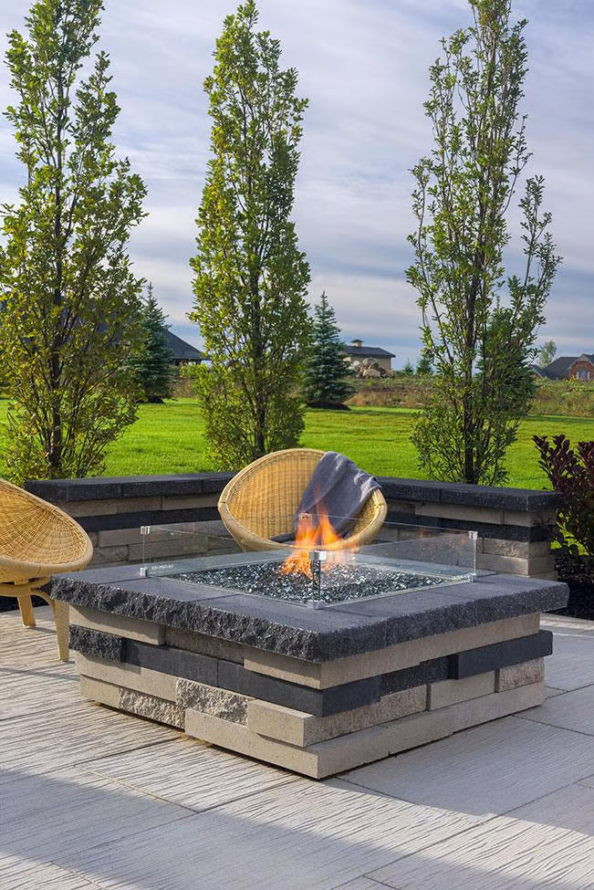 Techo-Bloc GRAPHIX CAP, SMOOTH, ONYX BLACK